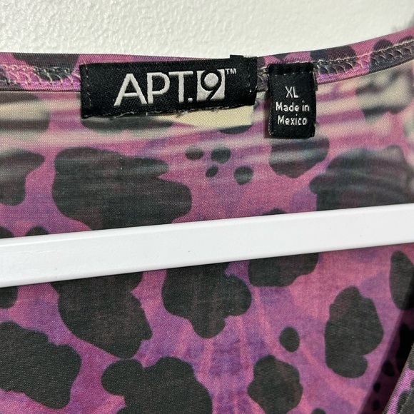 Y2K Vintage Animal Print Boho Beaded Tunic Blouse - Picture 6 of 9